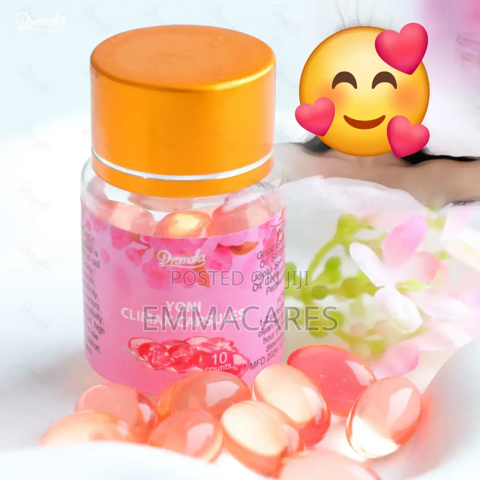 Yoni Climax Capsules. Orgasm and Pleasure Enhancing Lubricant