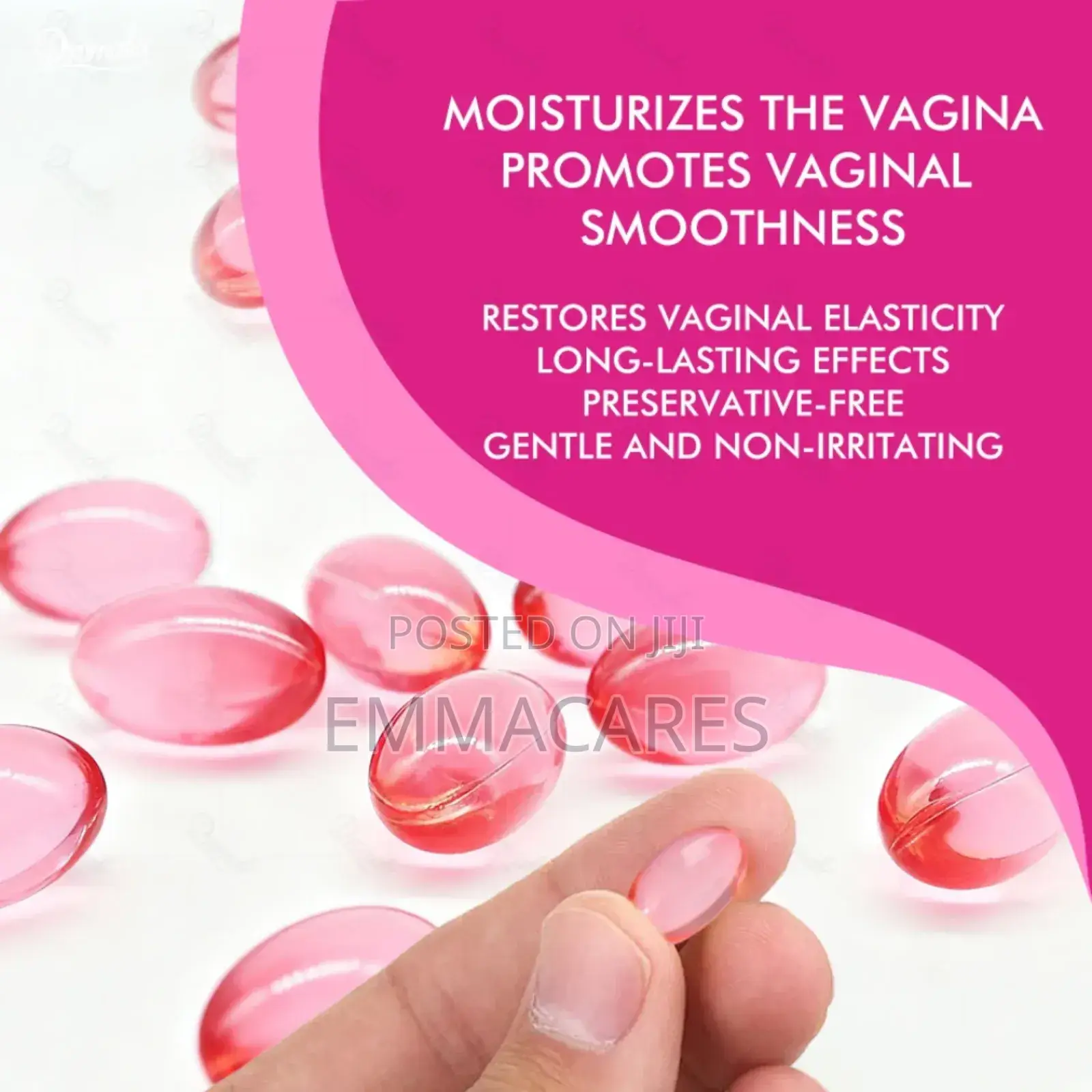Yoni Climax Capsules. Orgasm and Pleasure Enhancing Lubricant