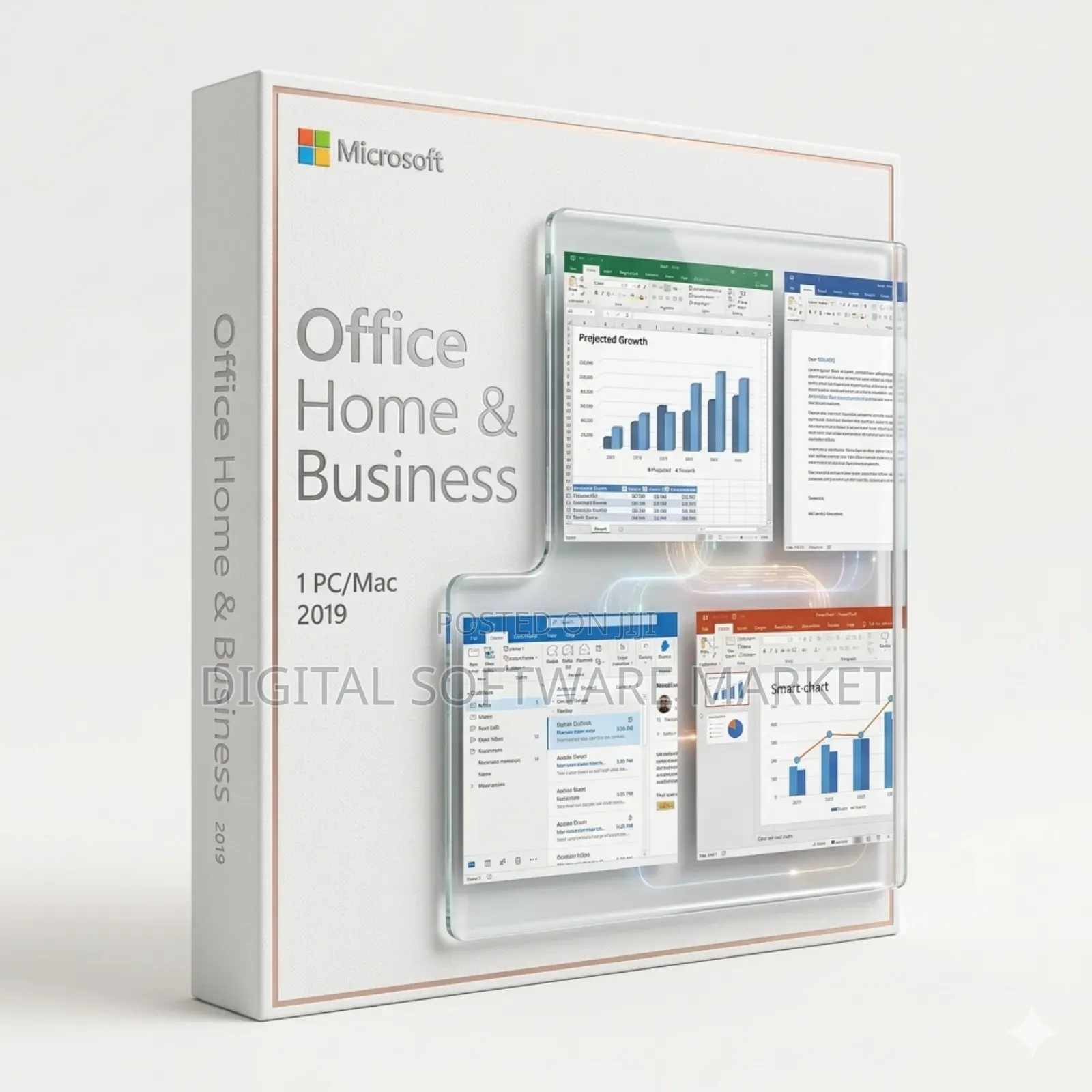 Microsoft Office 2019 Home and Business Mac Bind Cd Key Global