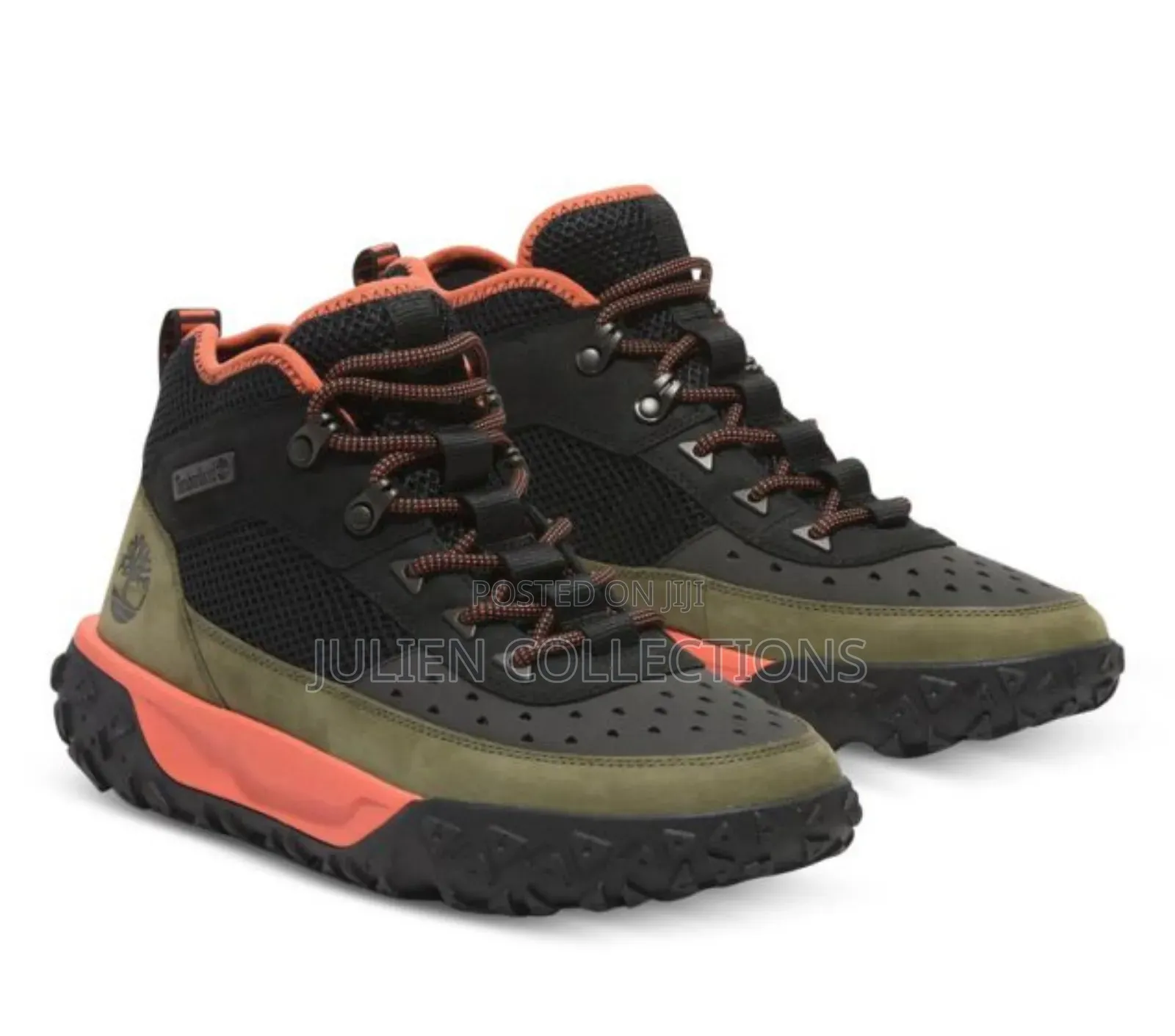Timberland Motion Greenstride Army Green Orange Black
