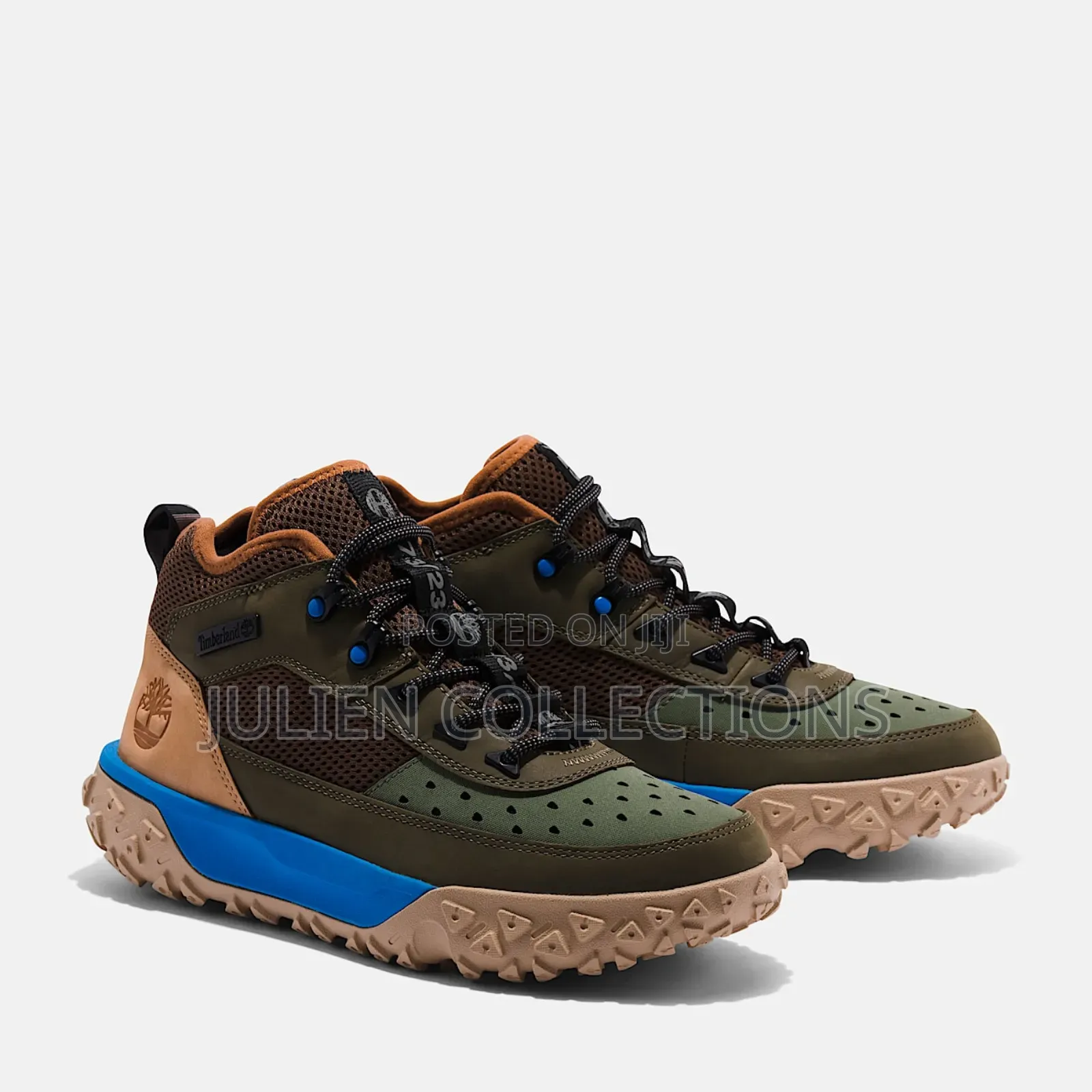 Timberland Motion Greenstride Army Green Orange Black