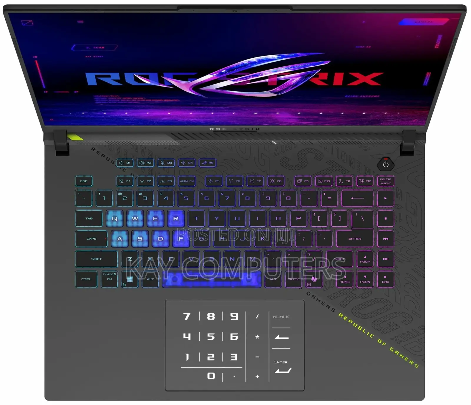 New Laptop Asus ROG Strix G16 G614 16GB AMD Ryzen 9 SSD 1T