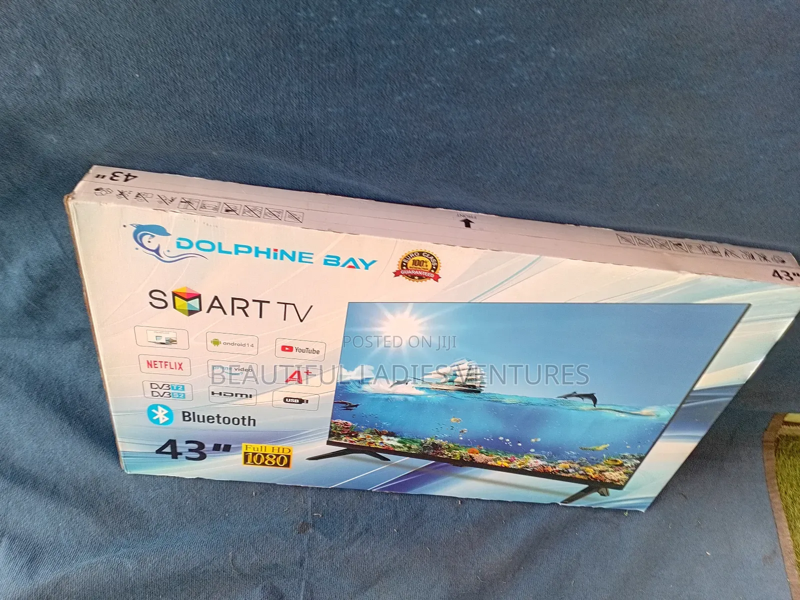 Dolphine Bay 43” Led Tv – Stunning Picture Sound Quality
