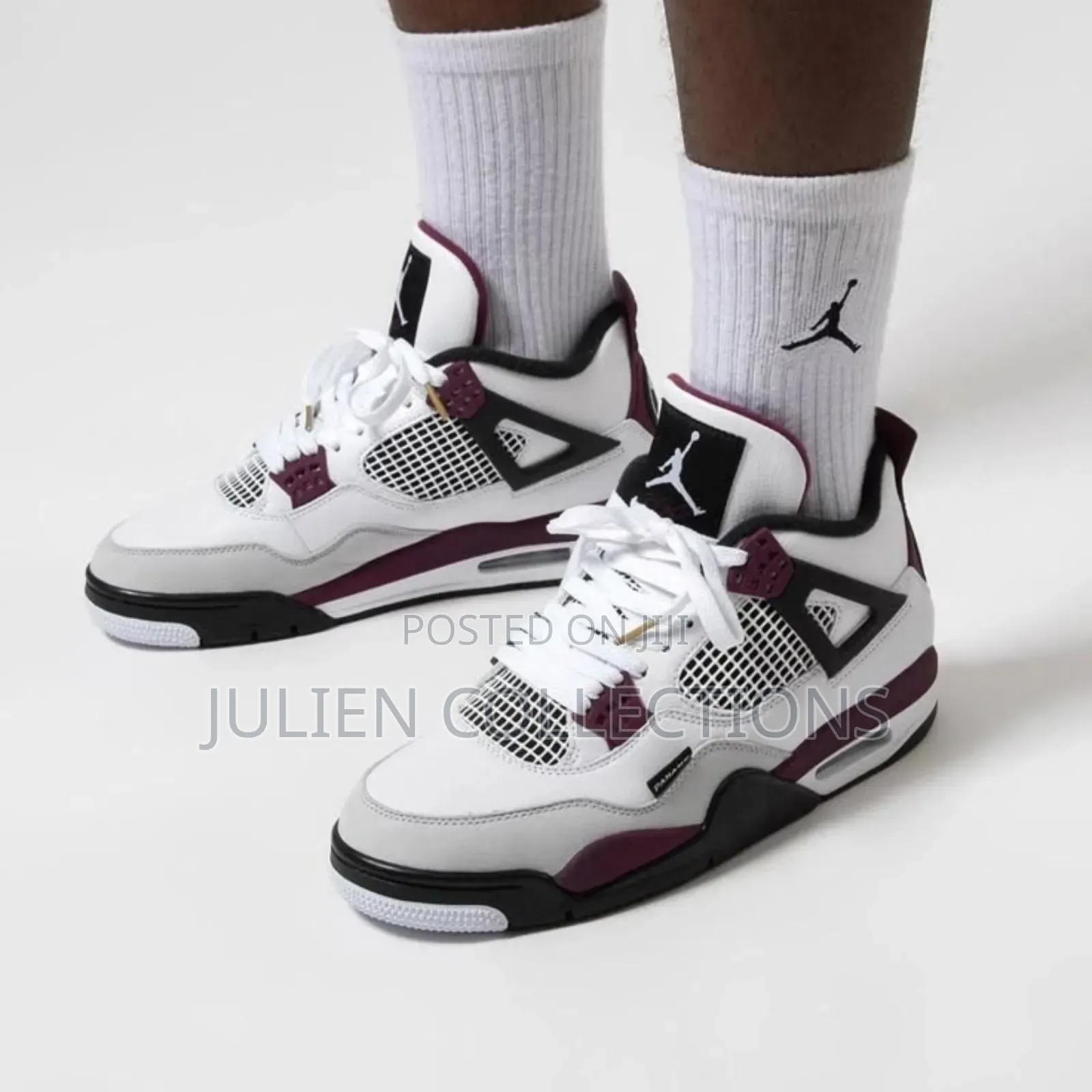 Jordan Air Retro 4 Jd Purple White