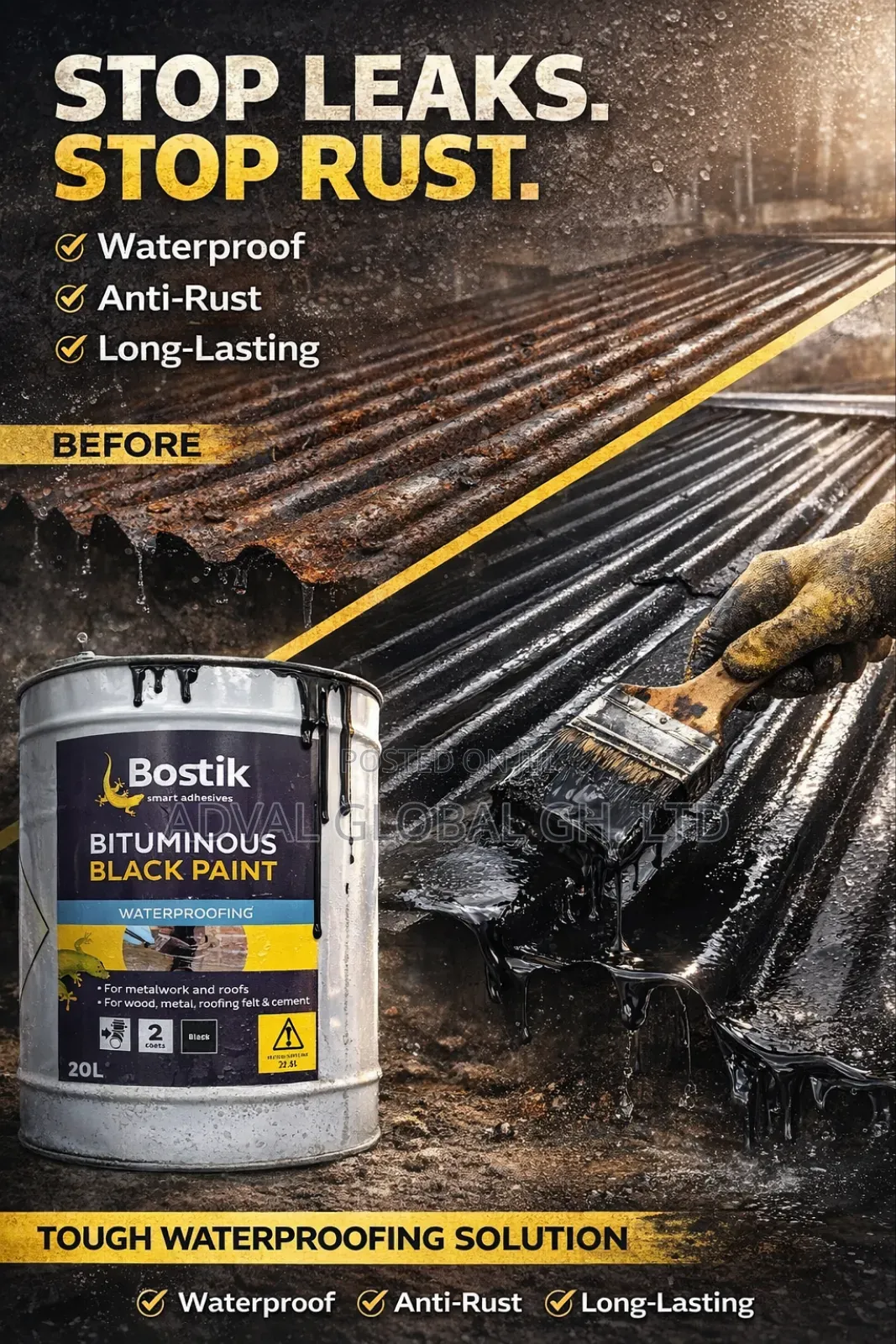 Bostik Bituminous Black Paint
