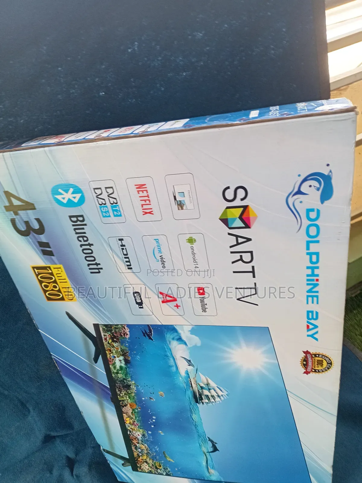 Dolphine Bay 43-Inch Led Tv – Modern Design, Brilliant Picture