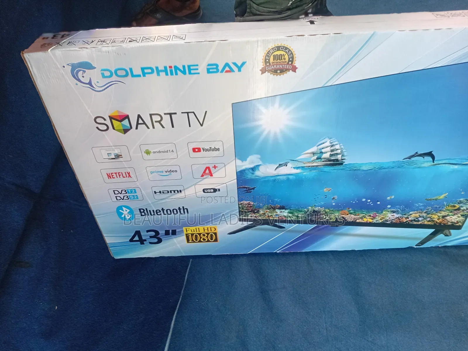 Dolphine Bay 43” Smart Television – Enjoy Movies Like Never Before