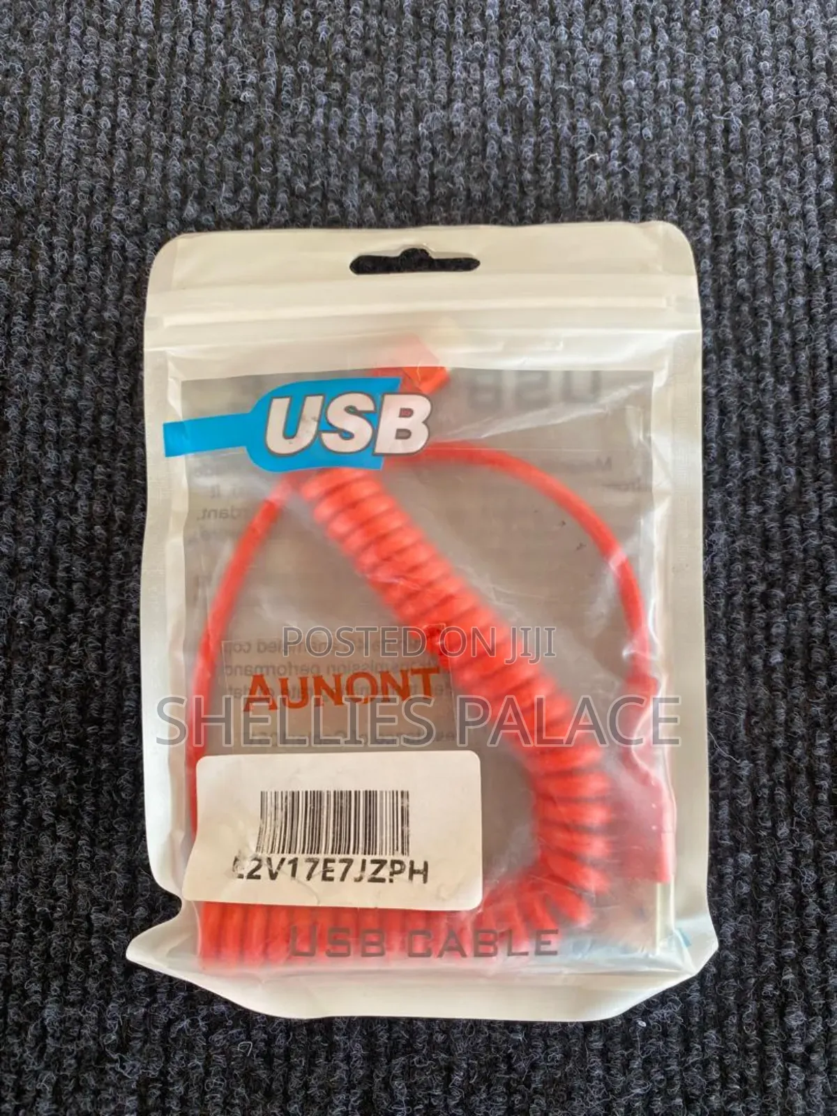 Aunont 66w 5a USB Spring Car Fast Charging Cable
