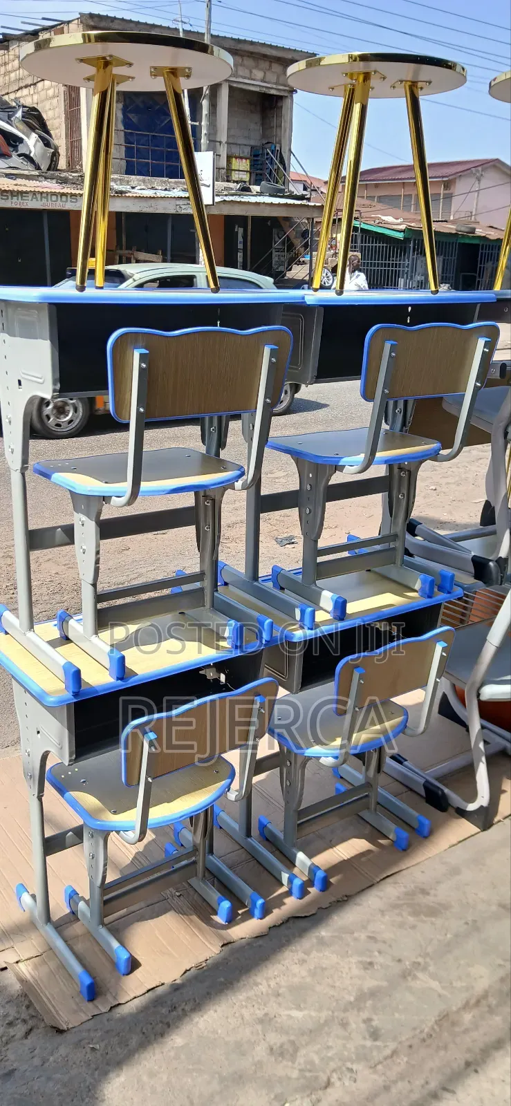 Adjustable Students Study Table and Chair