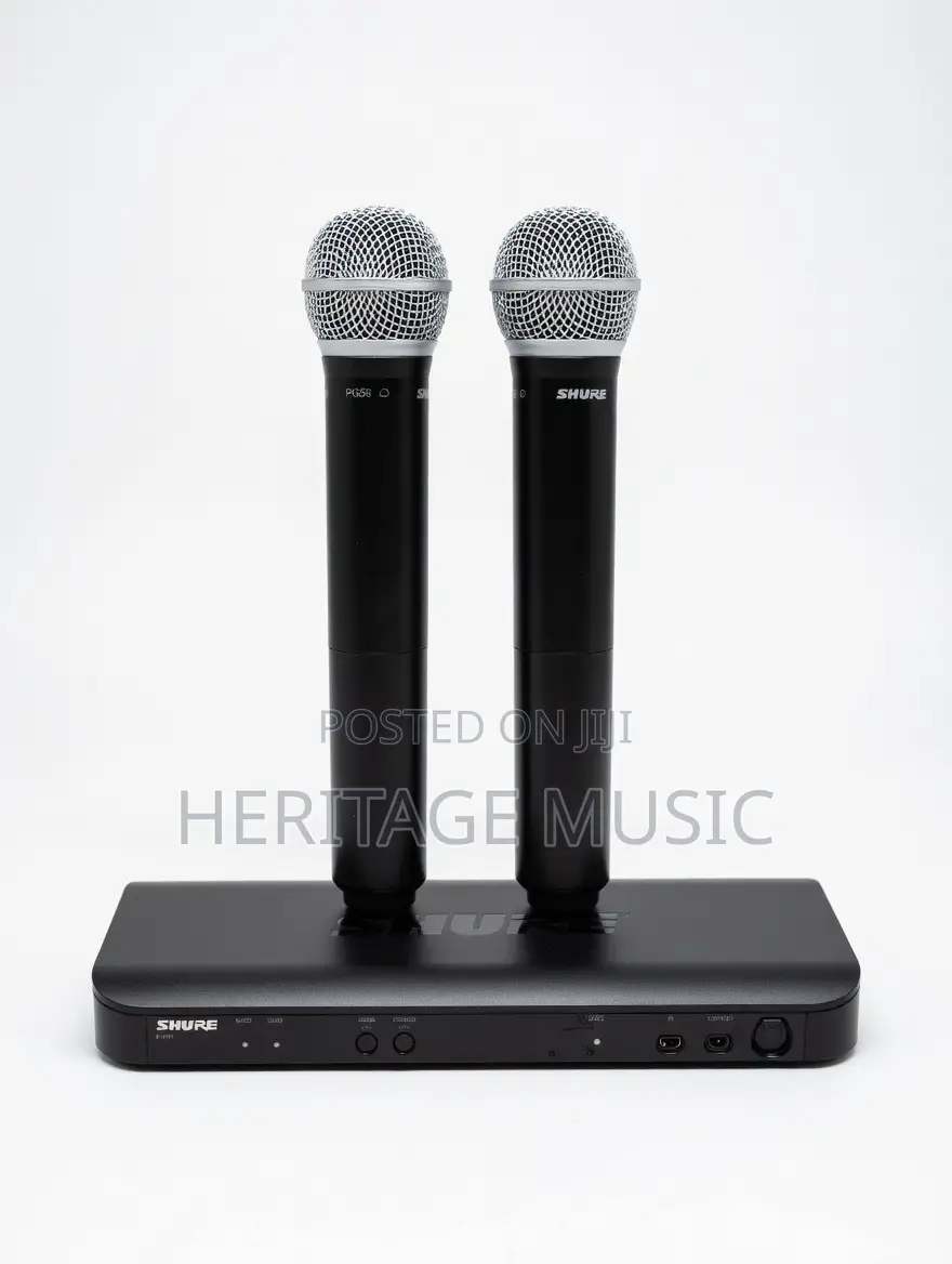Original Shure BLX With Double Pg58 Handles
