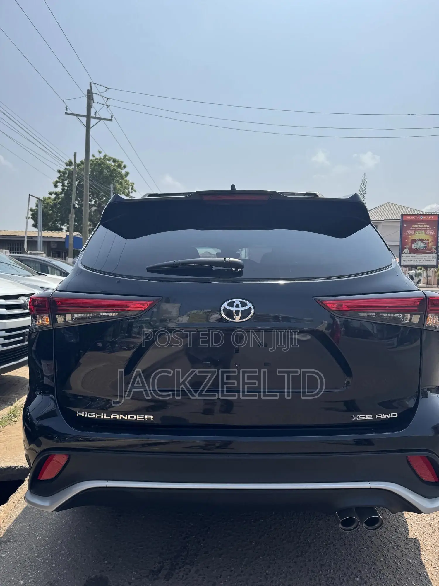 Toyota Highlander XSE AWD 2024 Black