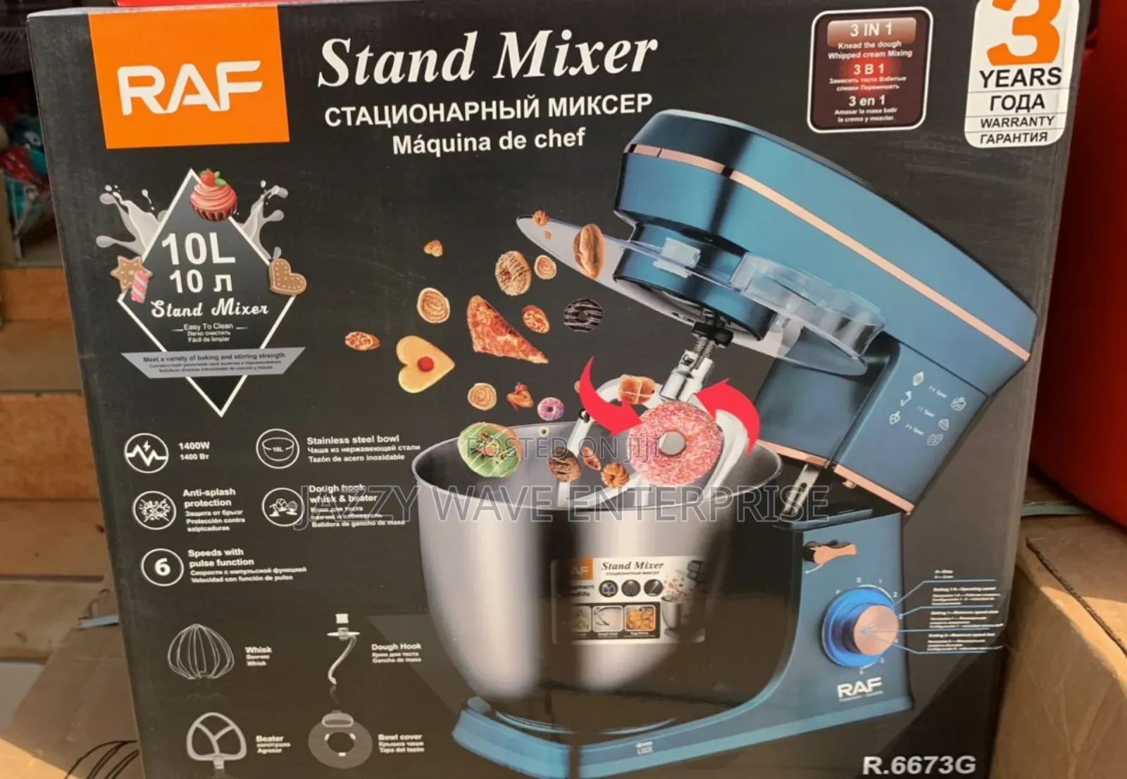 10 Litres Stand Mixer