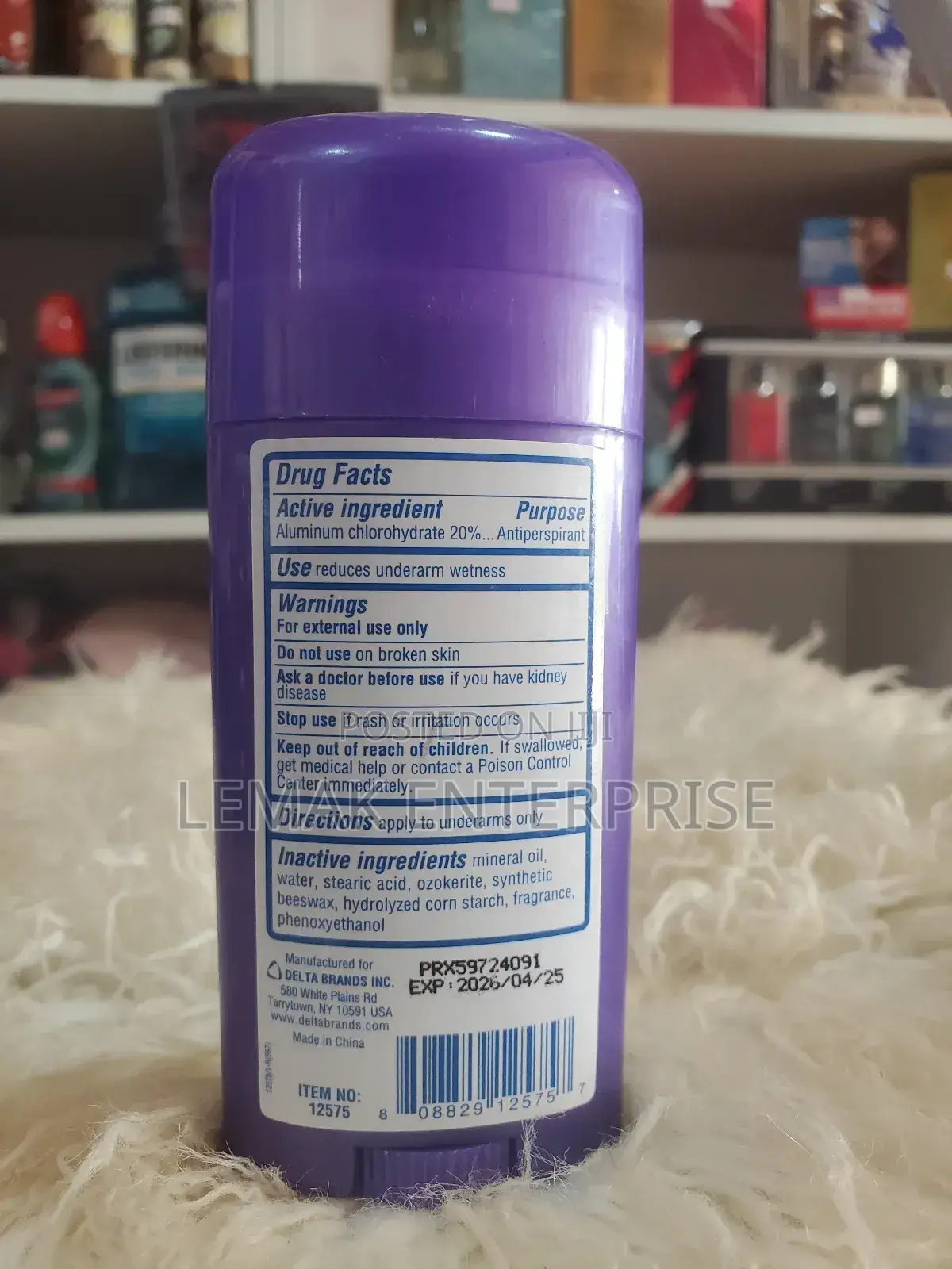 Clarisse Antiperspirant Deodorant