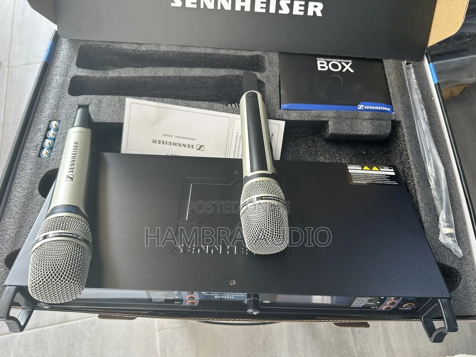 Sennheiser 2 in 1 Wireless Mic Skm9000
