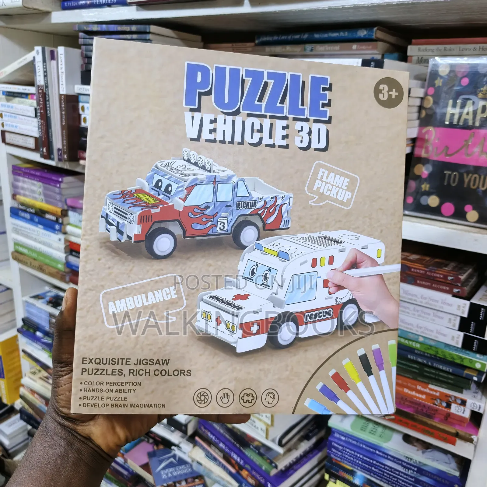 Puzzle Vehicle 3d