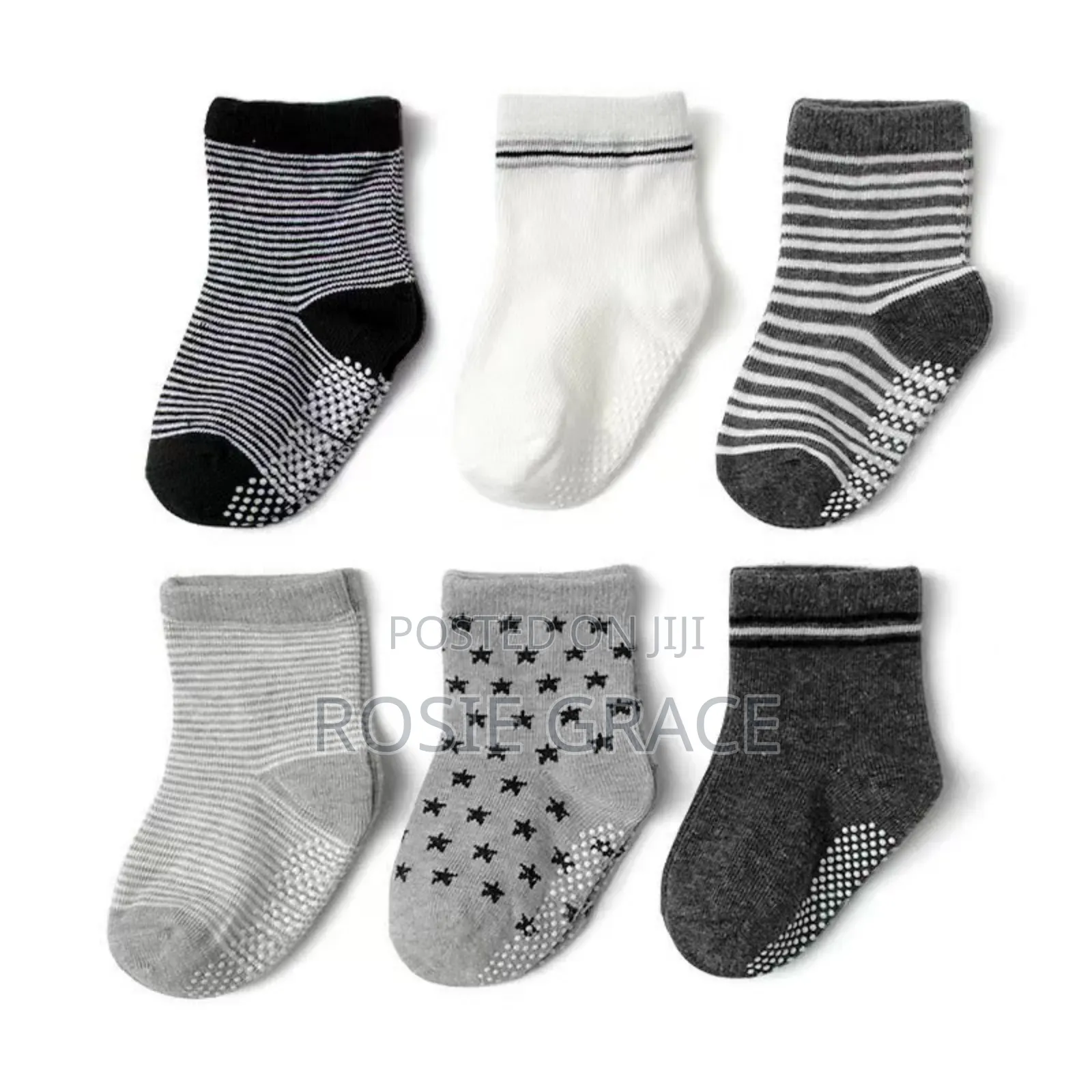 3 Pair Anti-Slip Socks