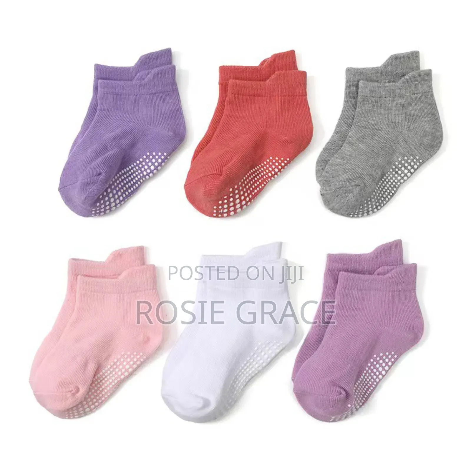3 Pair Anti-Slip Socks