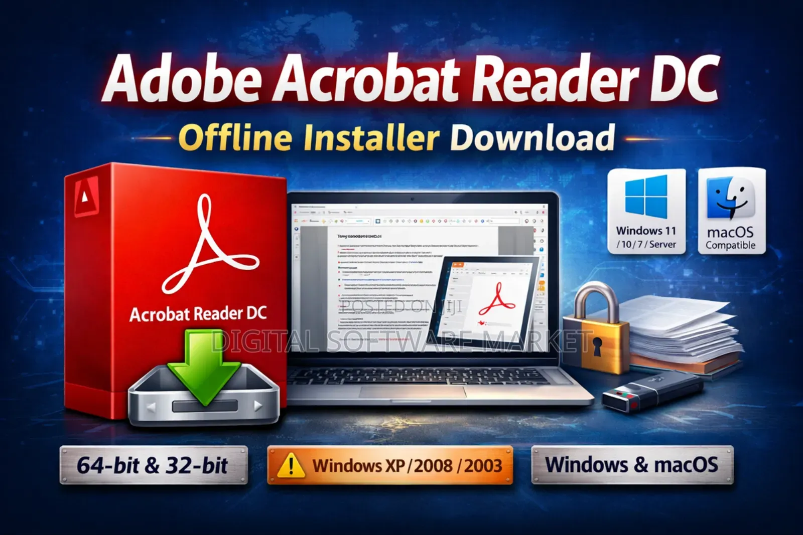 Adobe Acrobat Pro Dc (Latest 2026) Pre-Activated