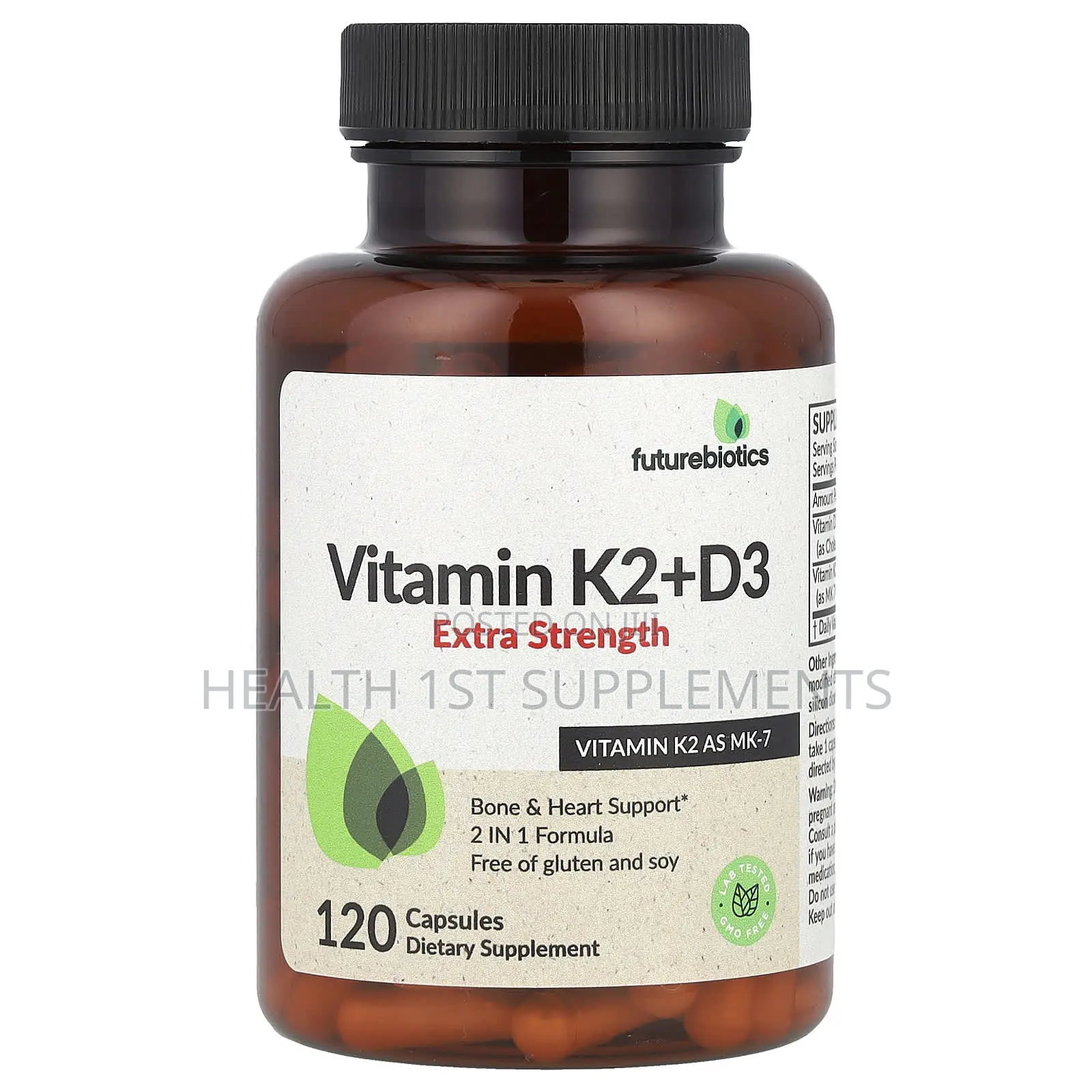 Vitamin D3 (10,000iu + 120mcg Per Capsule) Extra Strength, 120 Caps