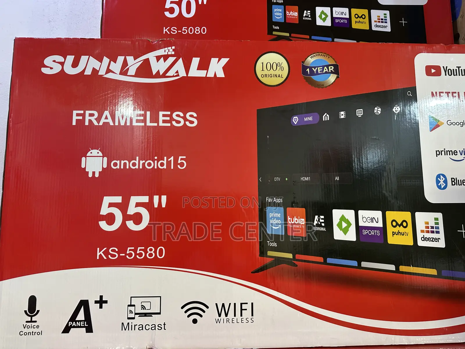 High Quality Graphics Sunnywalk 55 Inches Tv