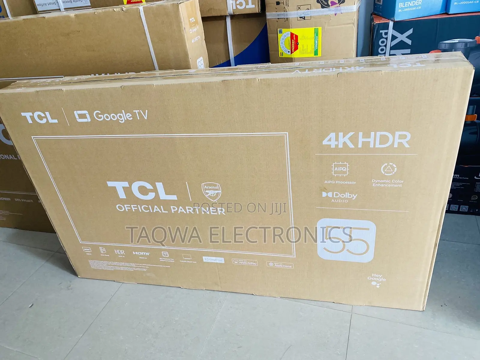 Ai Clarity, TCL 55 Inch P6k Smart Google Tv