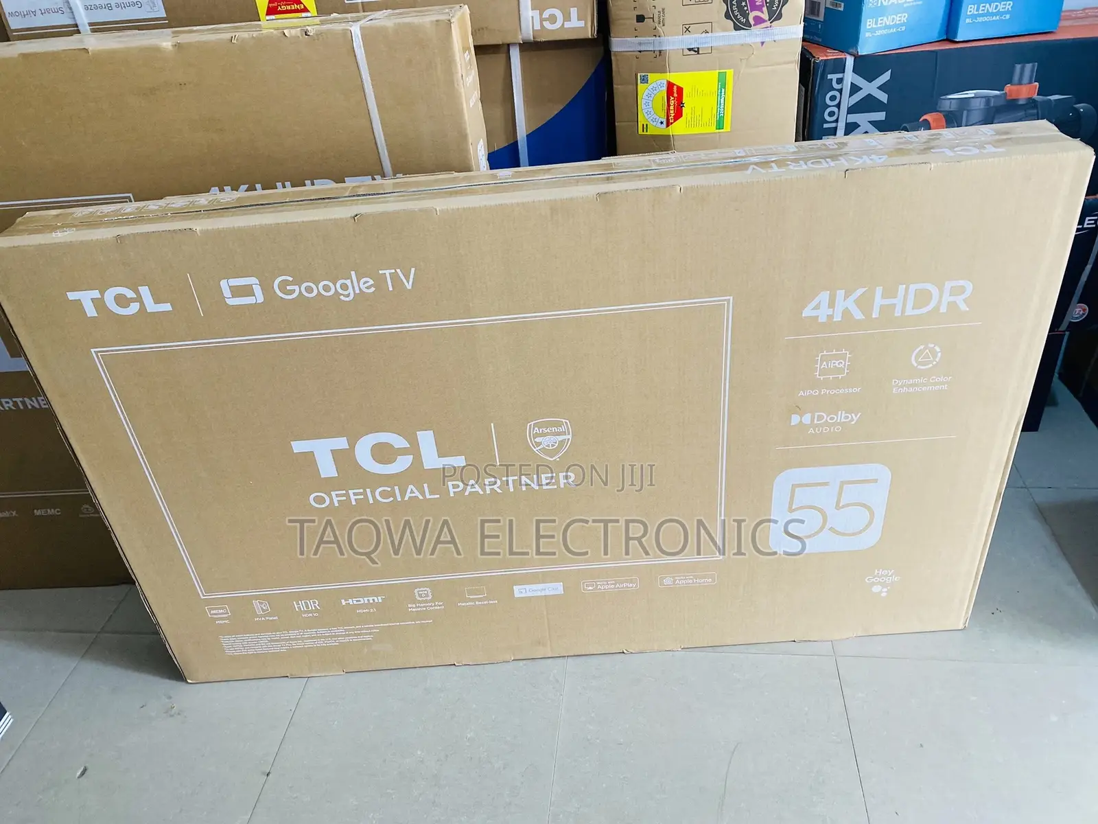 Ai Clarity, TCL 55 Inch P6k Smart Google Tv