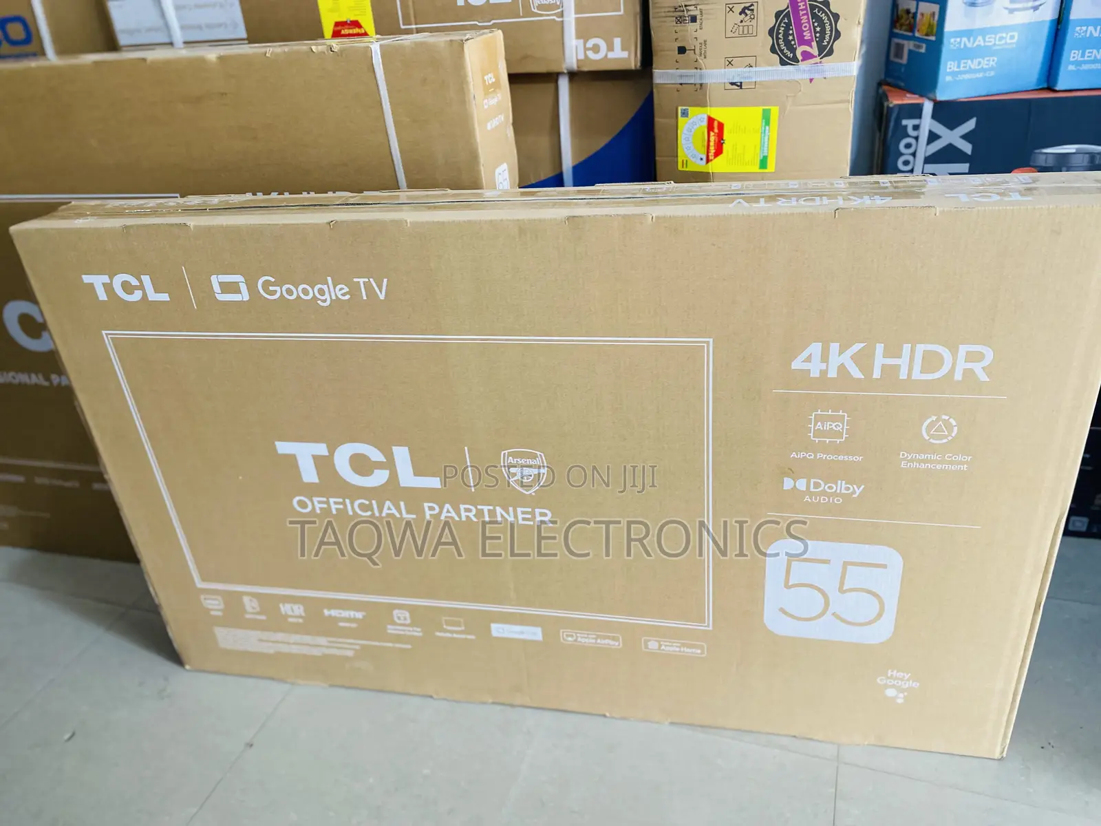Voice-Control- TCL 55 Inch Google Tv