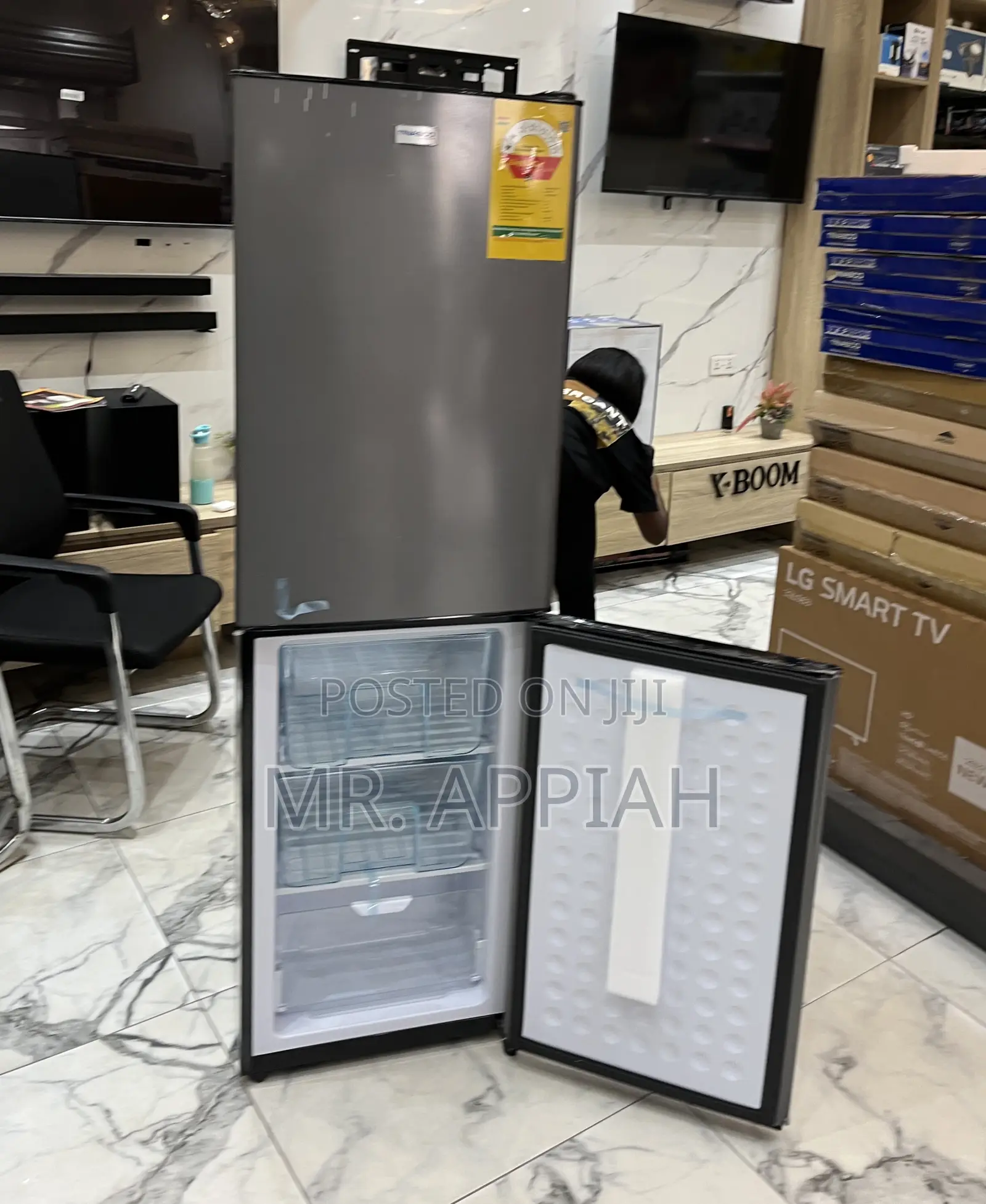 Choose Adorable Nasco 2 Door Electric Fridge(Nasd2-20fl)Dark Gray