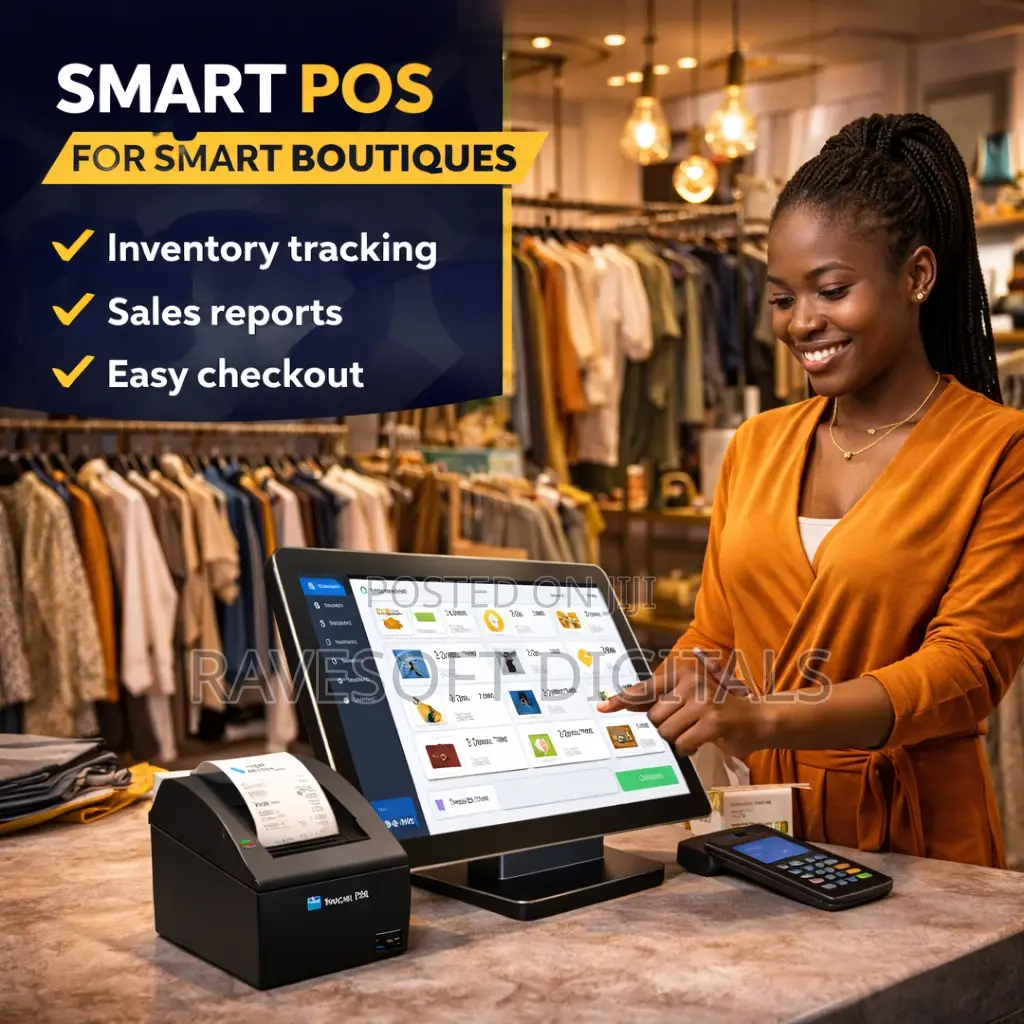 Pos System for a Modern Boutique– Sales Stock Tracking