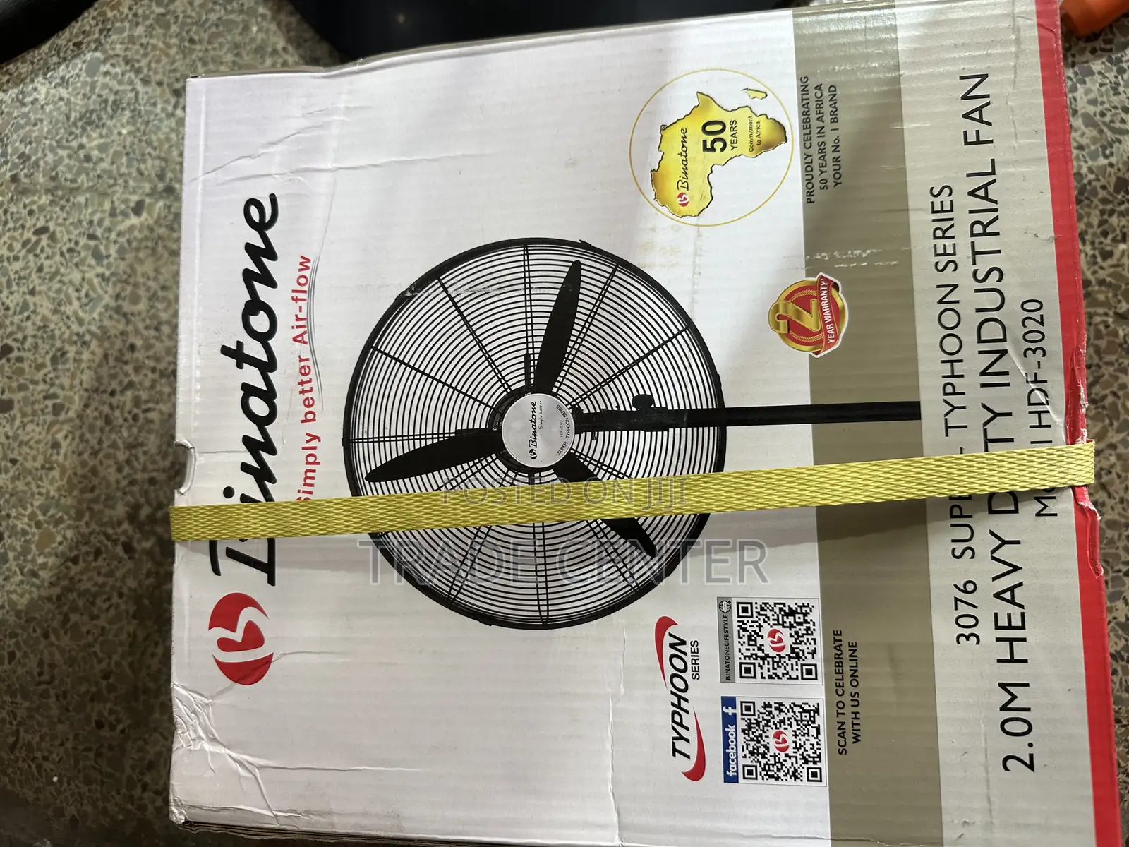 Binatone Heavy Duty Industrial 30 Inches Standing Fan