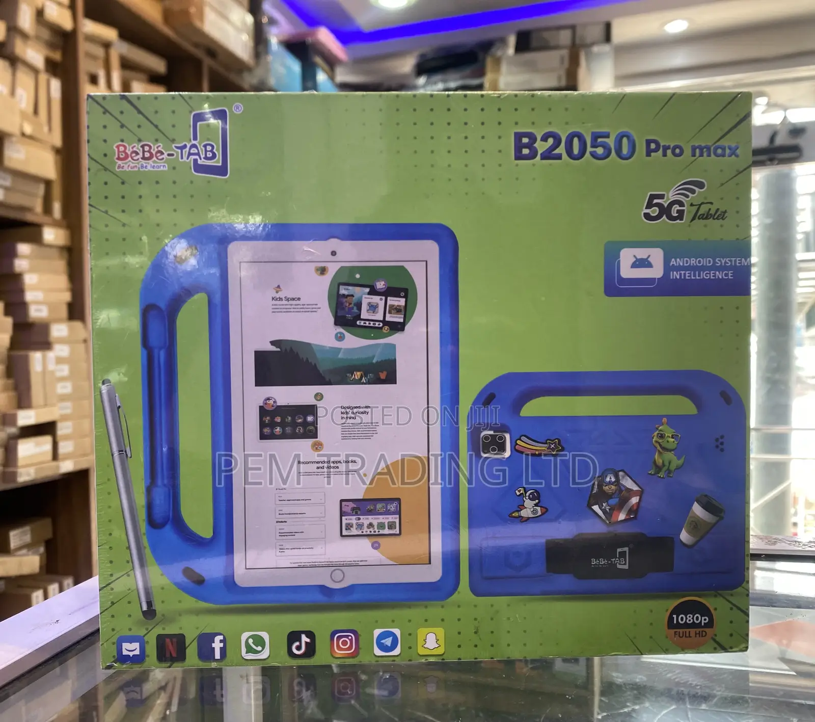 New Bebe B2050 Pro Max 256 GB Red