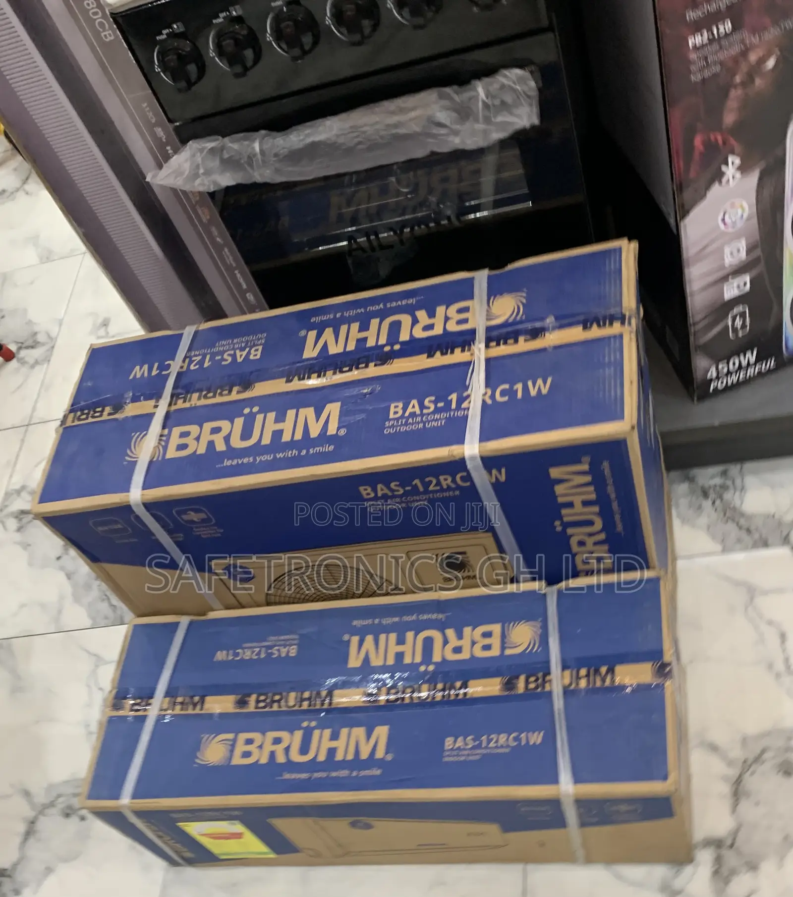 Cooling Efficiency Split R410 1.5 Ac Bas-12rcew Bruhm