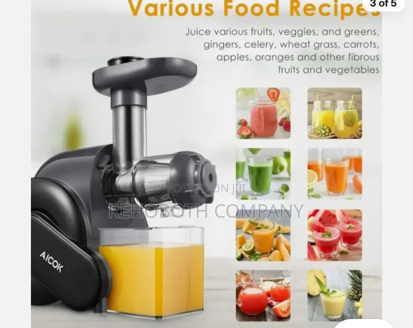 Aicok Slow Juicer With Quiet Motor Amr519