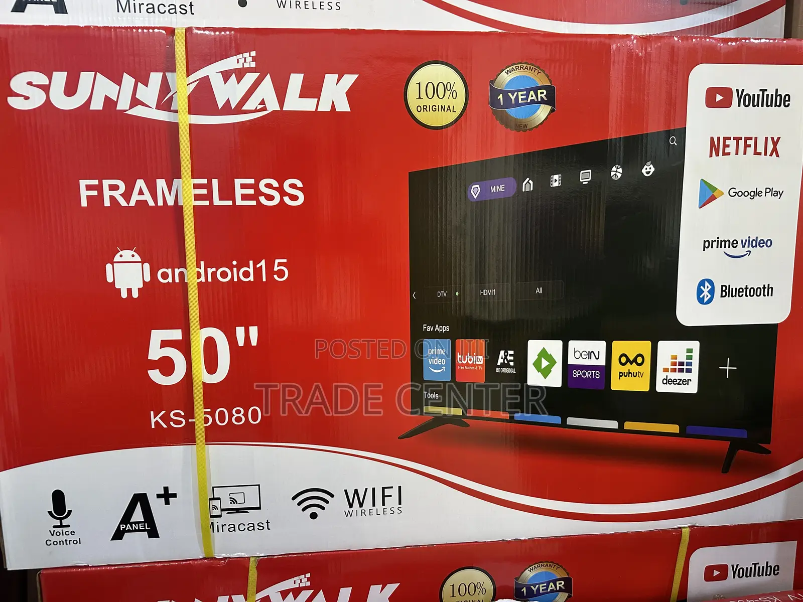 High Quality Graphics Sunnywalk 50 Inches Smart Tv