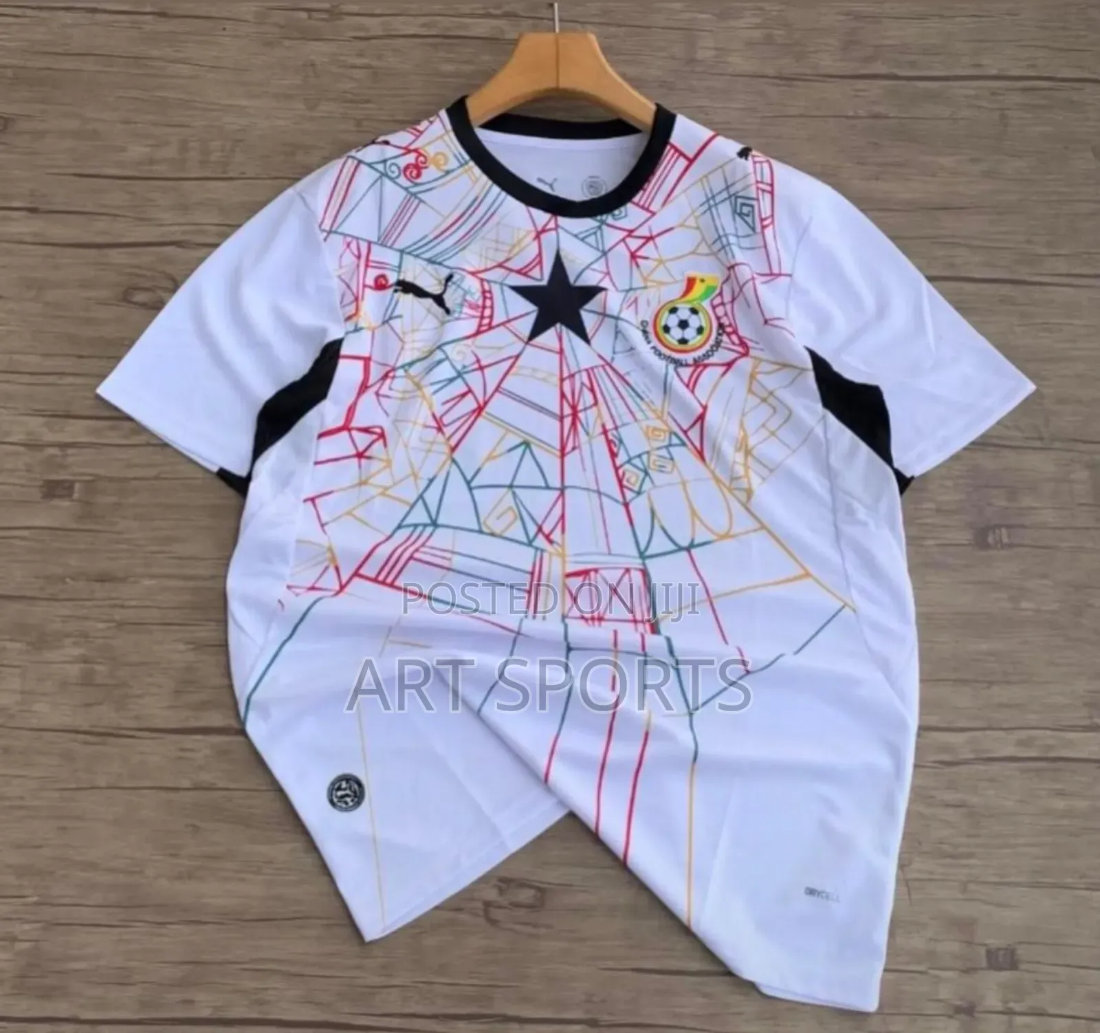 Ghana Blackstar Home Jersey ( Latest )