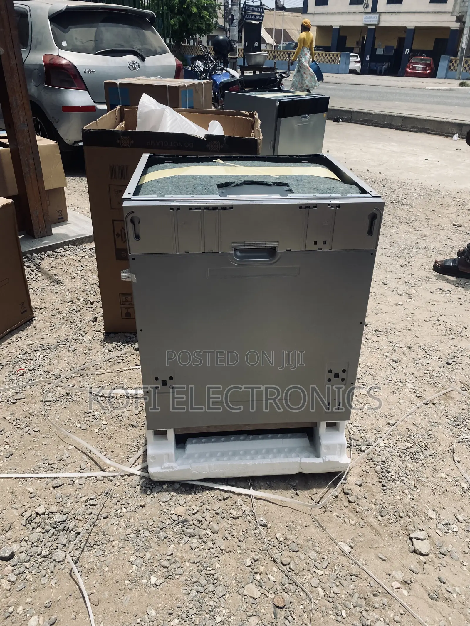 Authentic Value Wqp14-w7703(B) Reliable Modern Dishwasher Unit