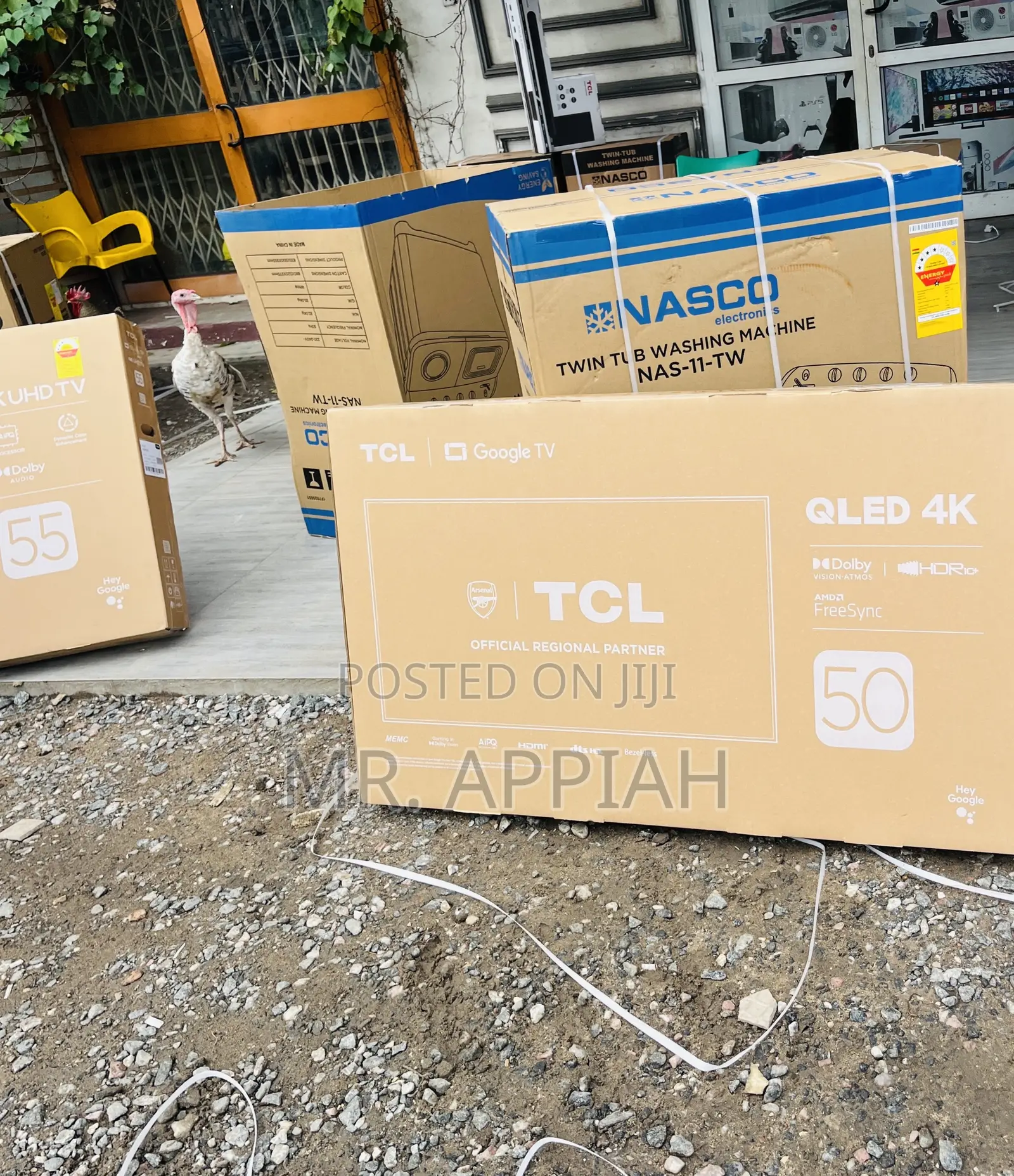 Get Adorable TCL 50 Qled Smart Satellite Android Tv(2025 Model).