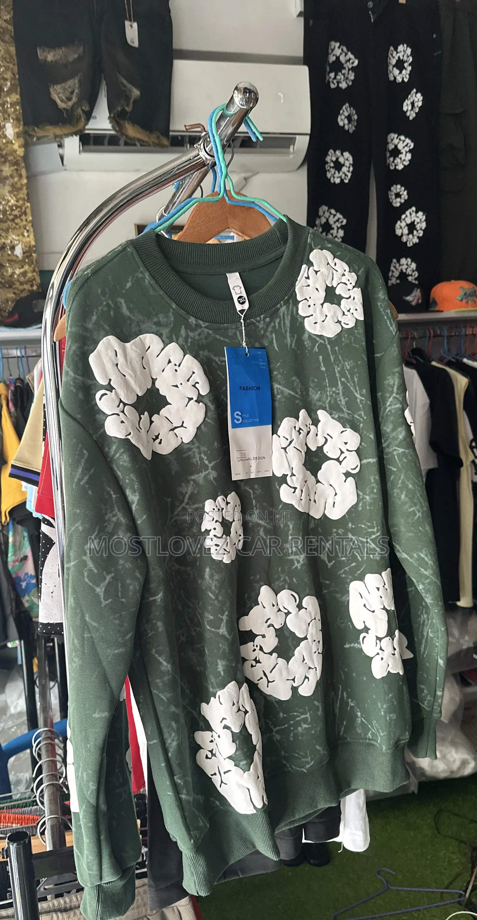 Flowers Sweatshirt for Sale in Labadi