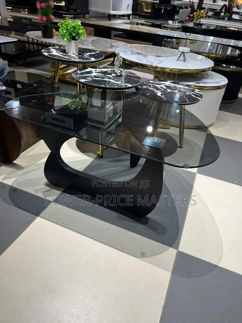 New Glass Center Table