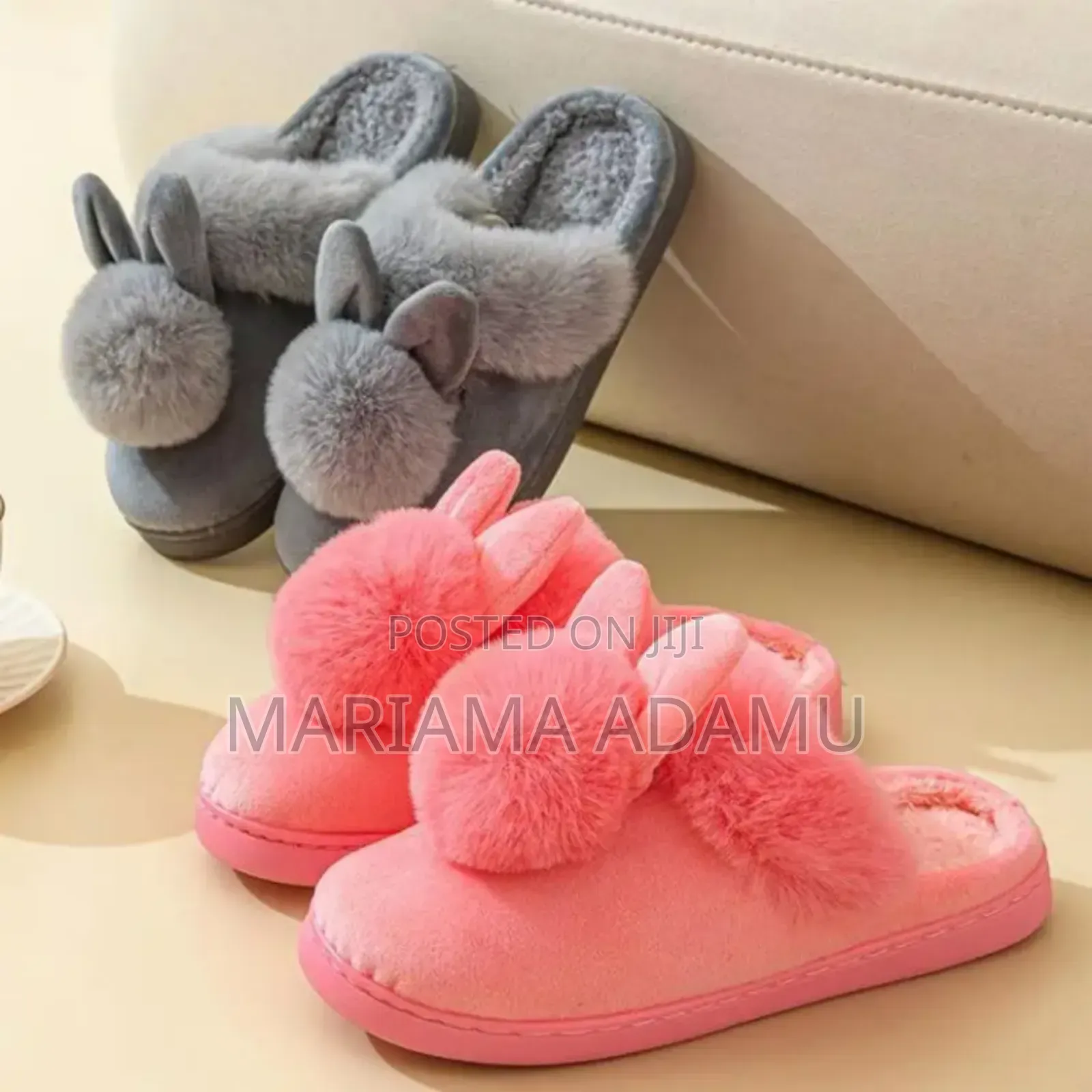 Adults Fluffy Slippers