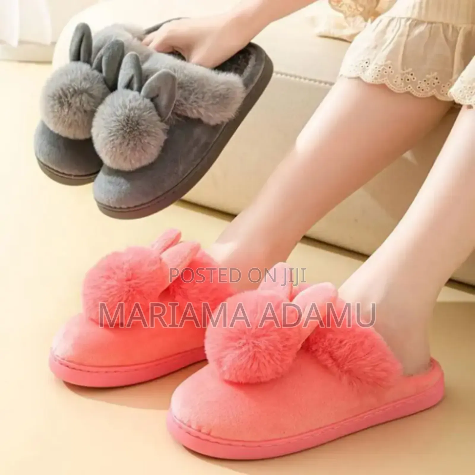 Adults Fluffy Slippers