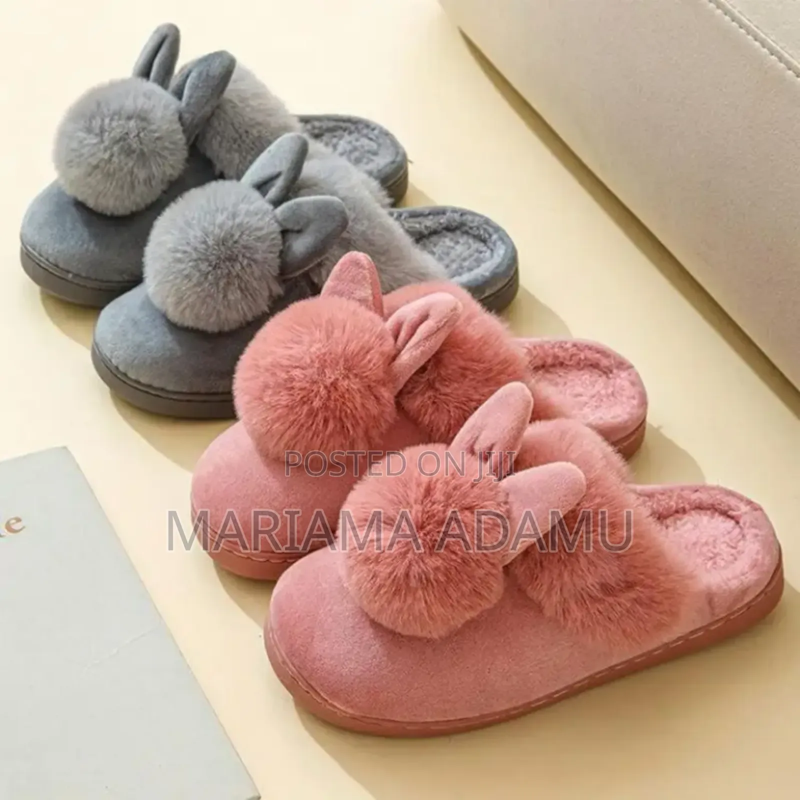 Adults Fluffy Slippers