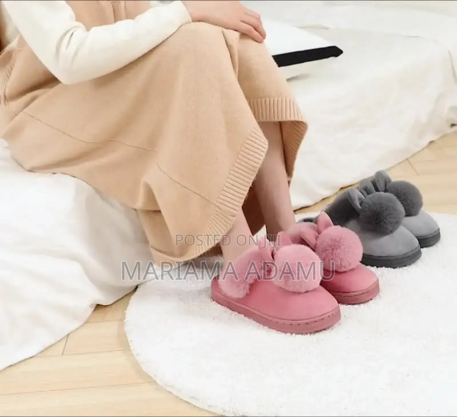 Adults Fluffy Slippers