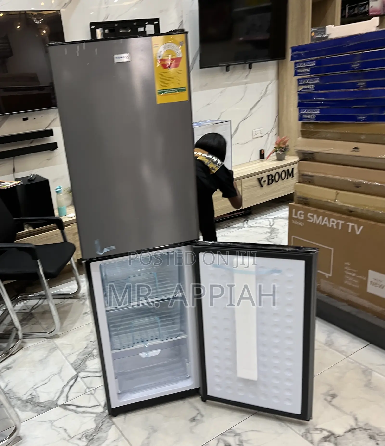 Choose Affordable Nasco Nasd2-20fl 2 Door Fridge(Nasd2-20fl)Dark Gray