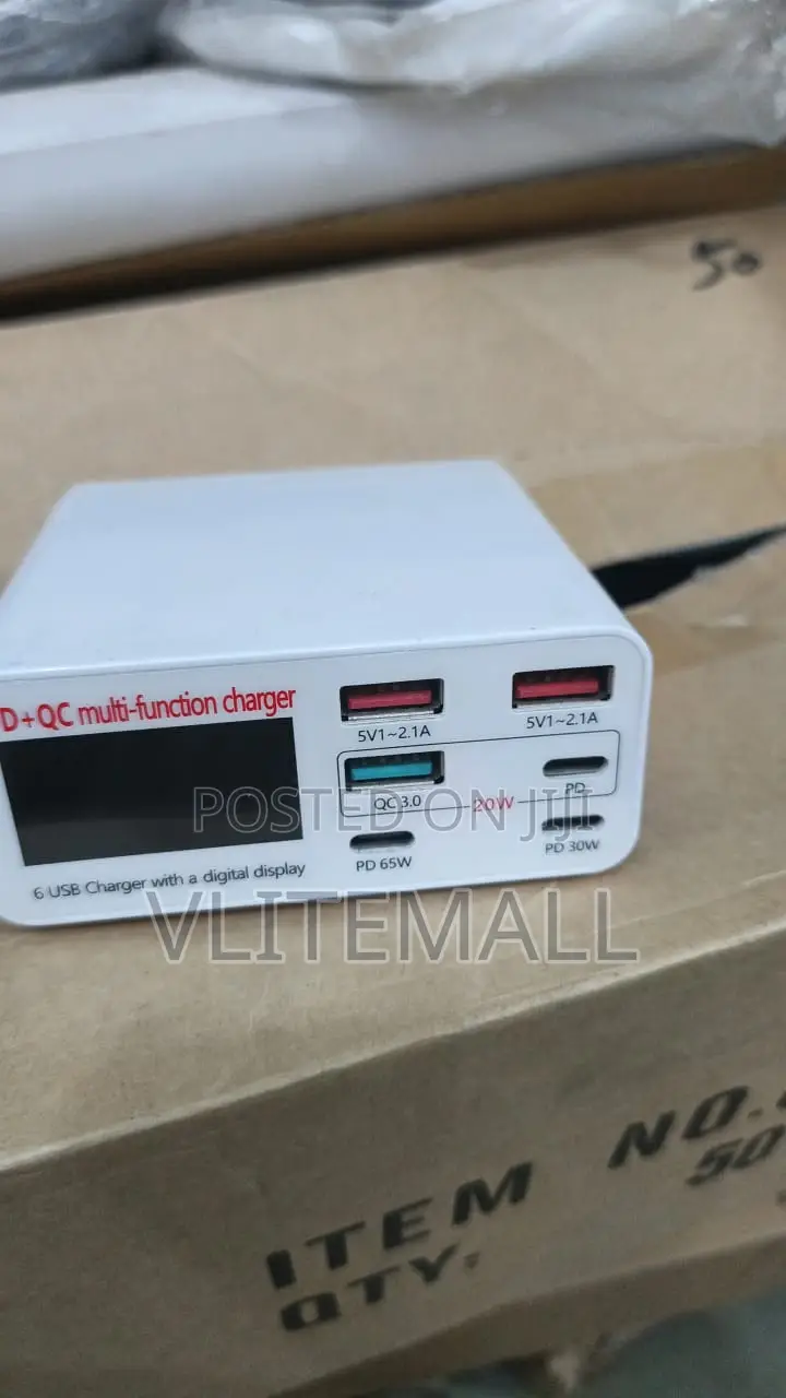 Pd+Qc Multi-Function Charger