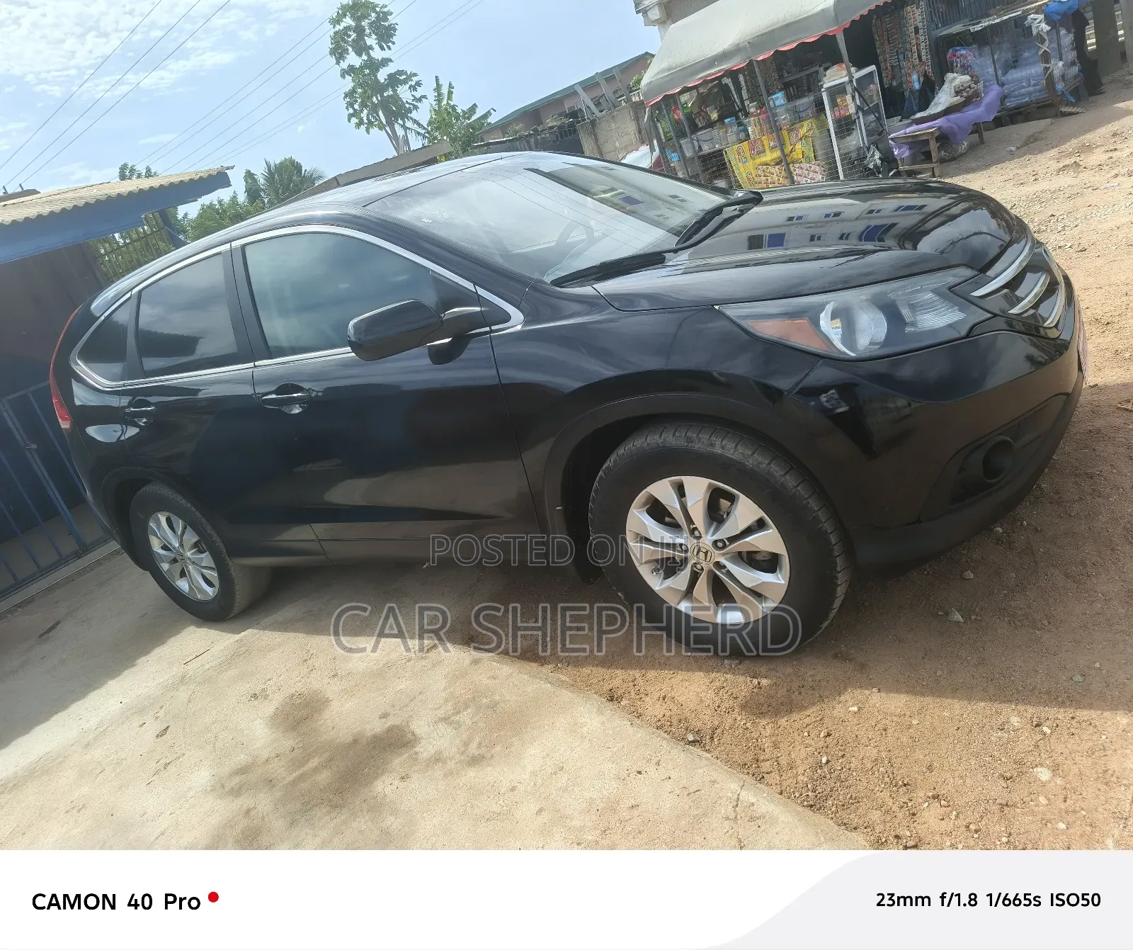 Honda CR-V EX-L 4dr SUV AWD w/Navigation (2.4L 4cyl 5A) 2014 Black