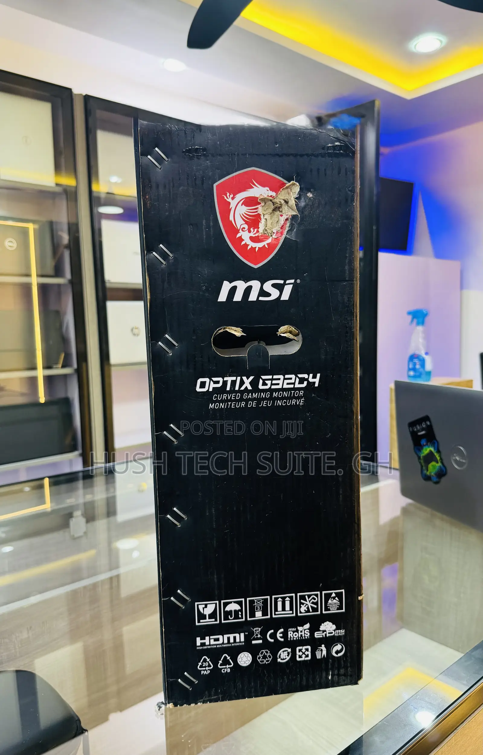 New 32” Msi Optix 165hz Curved Gaming Monitor