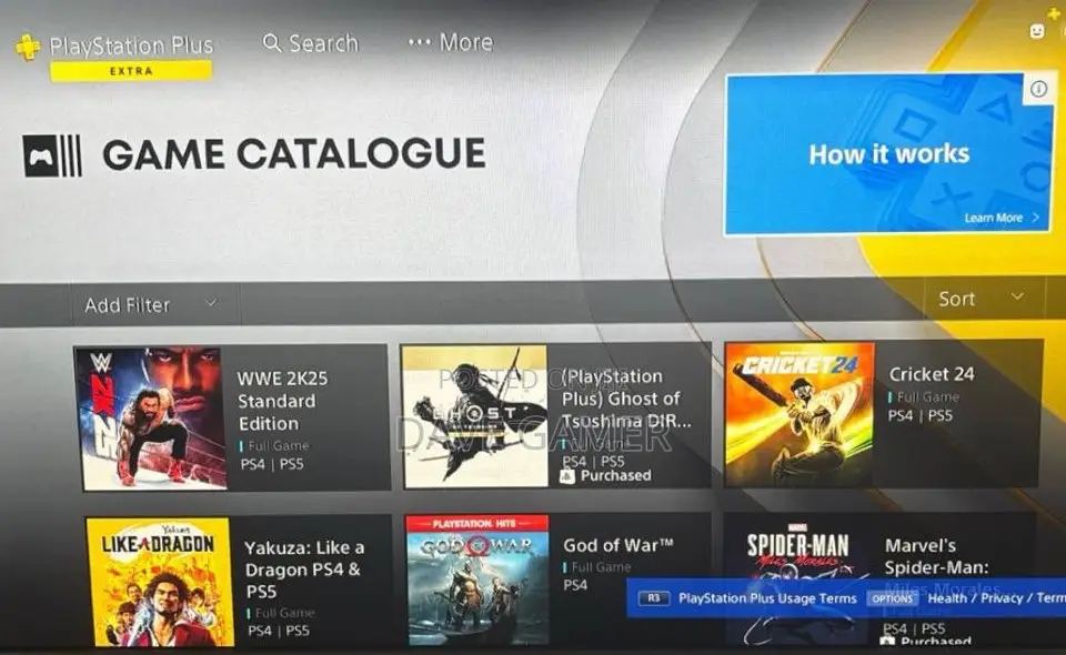 Ps4 Ps5 Ps Plus Extra 12 Months