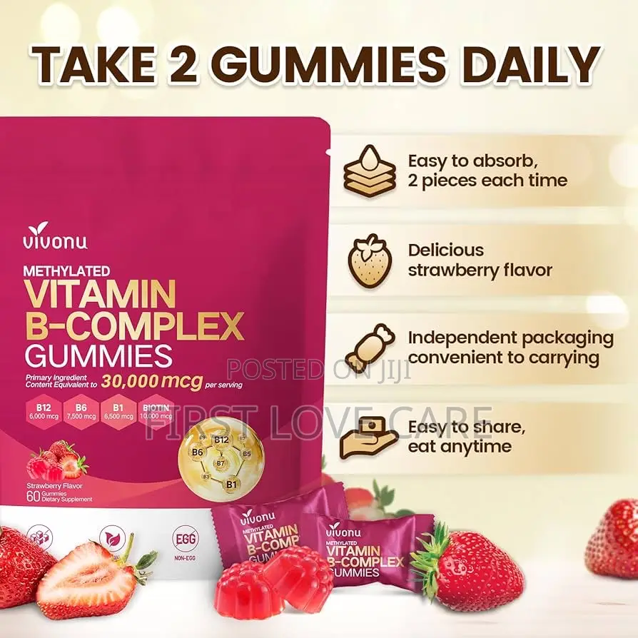 Vivonu Vitamin B Complex Liquid Drops, Methylated Vitamin