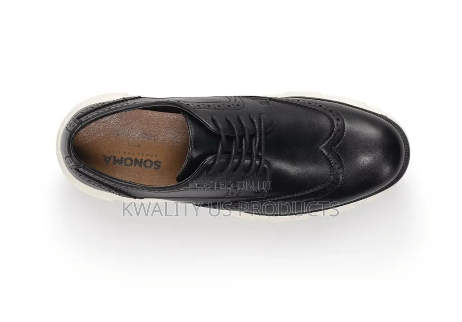 Sonoma Men's Morant Wingtip Dress Shoe - Size 42